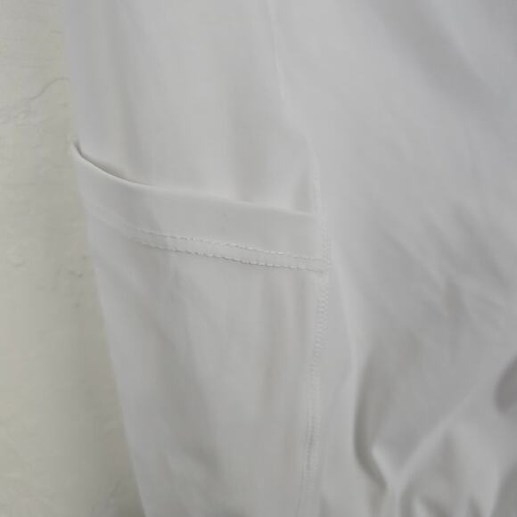 Foray Golf White Shorts Biker Tennis Compression Activewear Sports Stretch M - Picture 10 of 14